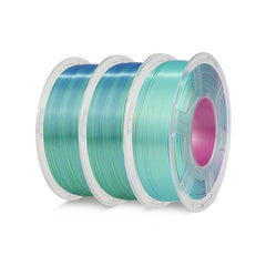 [MOQ: 3KG] Multi-Color SILK Filament(Dual-color, Tri-color and Four-color) 3D Printer Filament 1KG