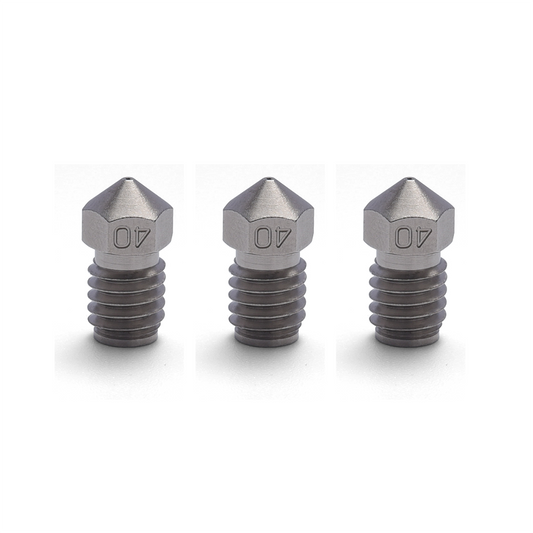 Bondtech CHT MOS Coated Brass Nozzle 0.4MM High Quality for 1.75 Filament E3D V5 V6 Block Prusa i3 RepRap M6 Mosquito 3D Hotend