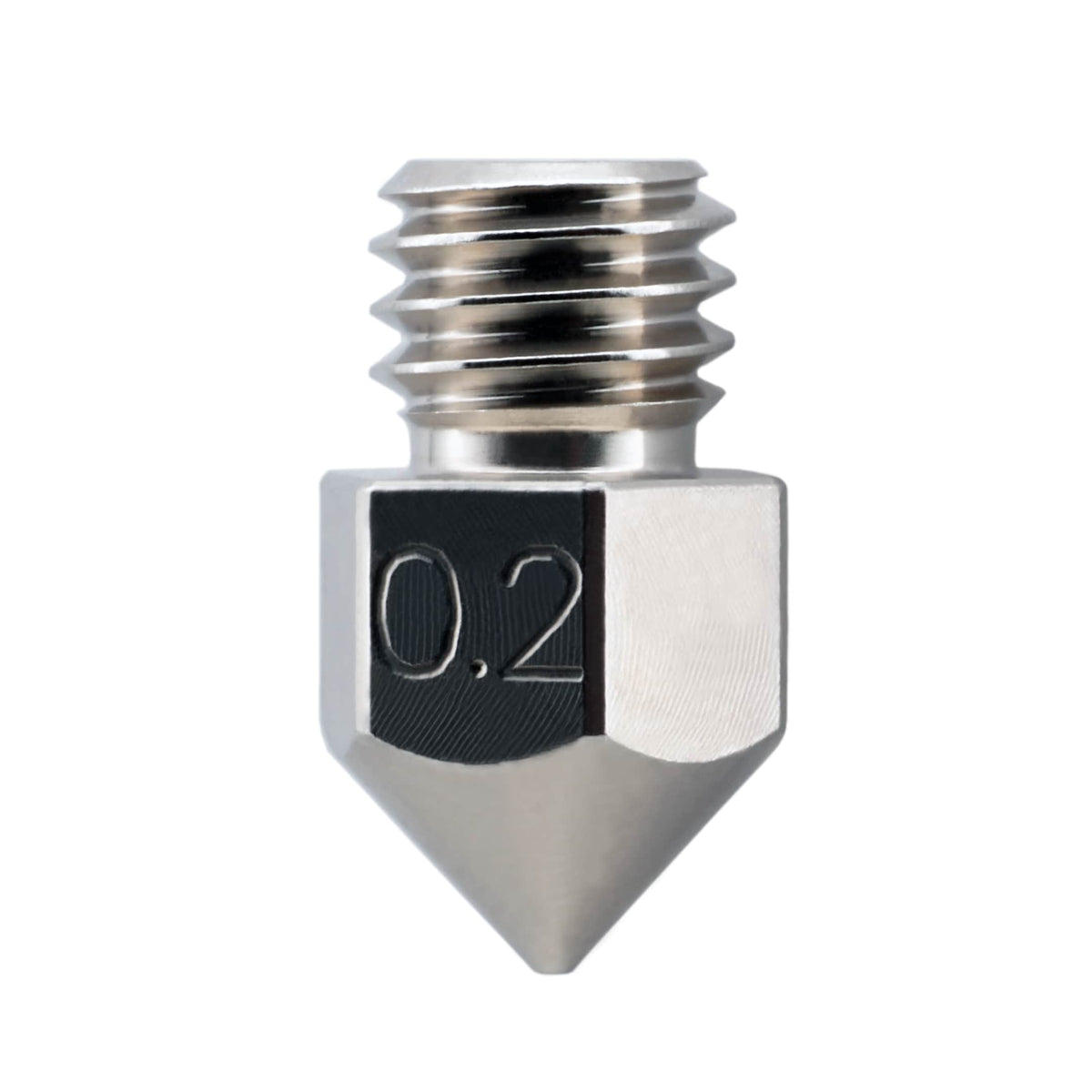 MK8 Plated Wear Resistant Nozzle (CR10 / Ender / Tornado / MakerBot)