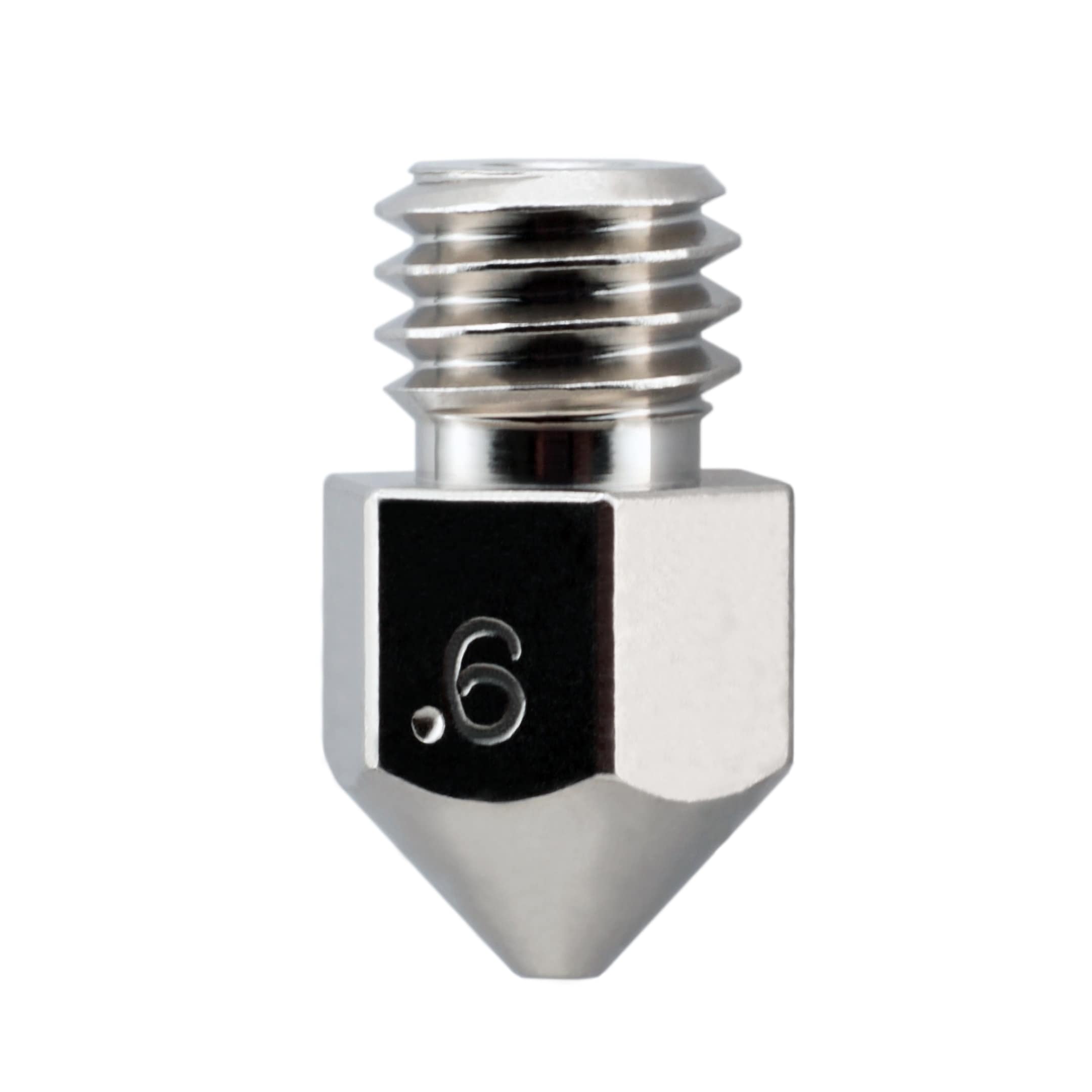 MK8 Plated Wear Resistant Nozzle (CR10 / Ender / Tornado / MakerBot)