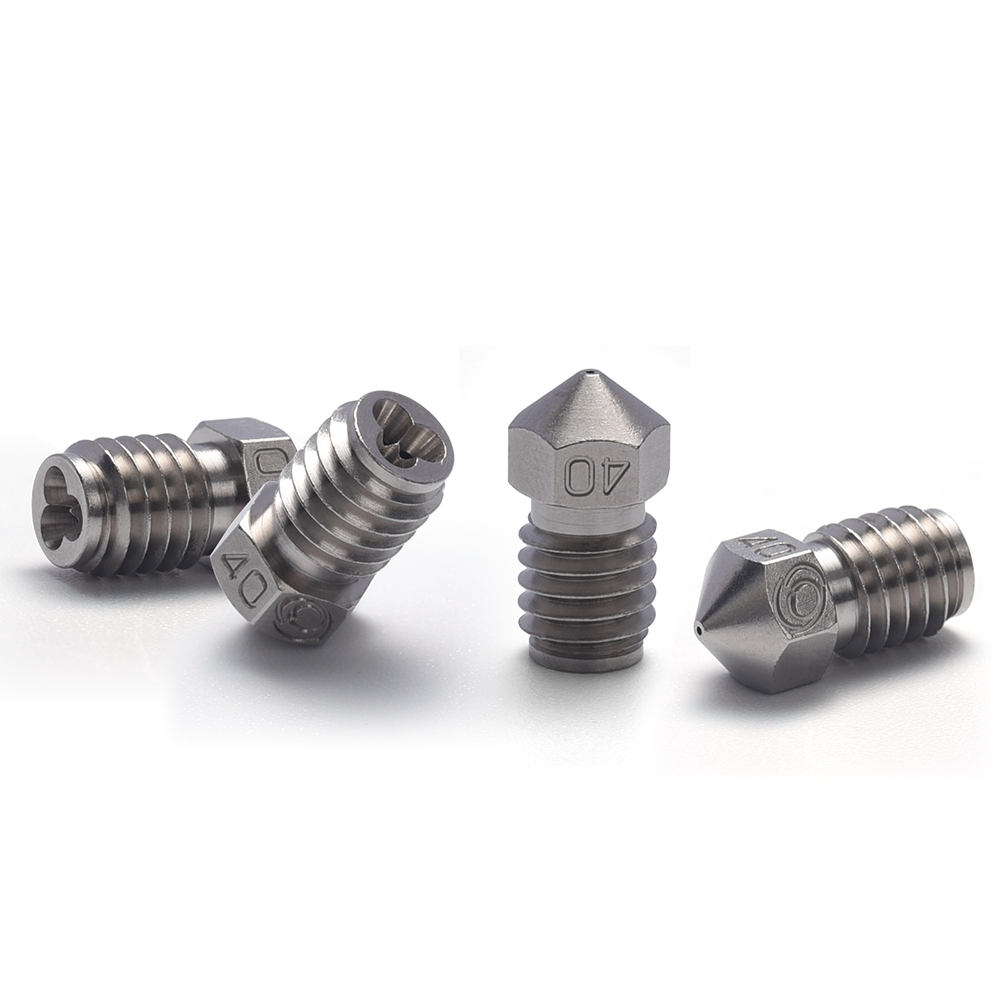 Bondtech CHT MOS Coated Brass Nozzle 0.4MM High Quality for 1.75 Filament E3D V5 V6 Block Prusa i3 RepRap M6 Mosquito 3D Hotend