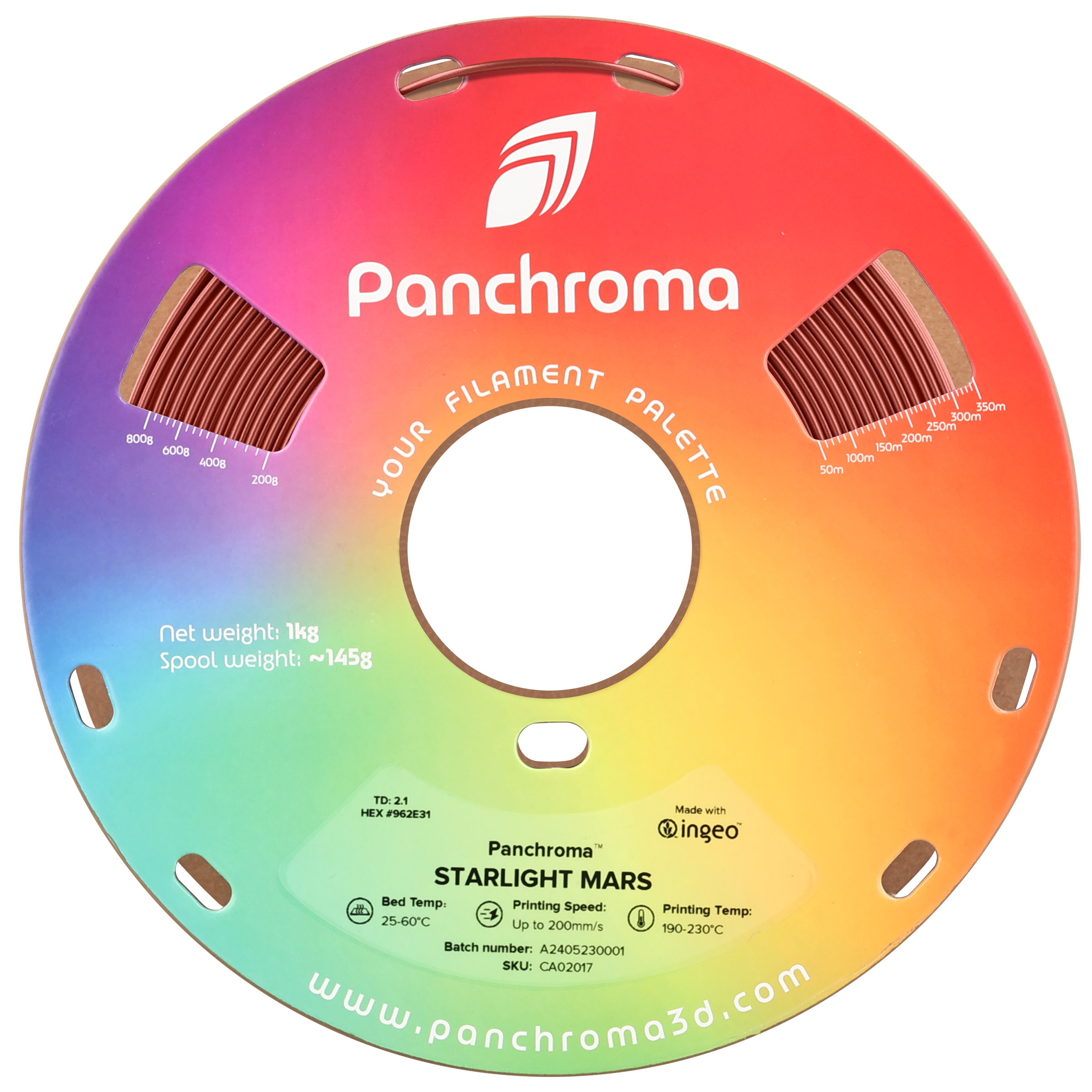 Panchroma™ Starlight PLA (Formerly PolyLite™ Starlight)