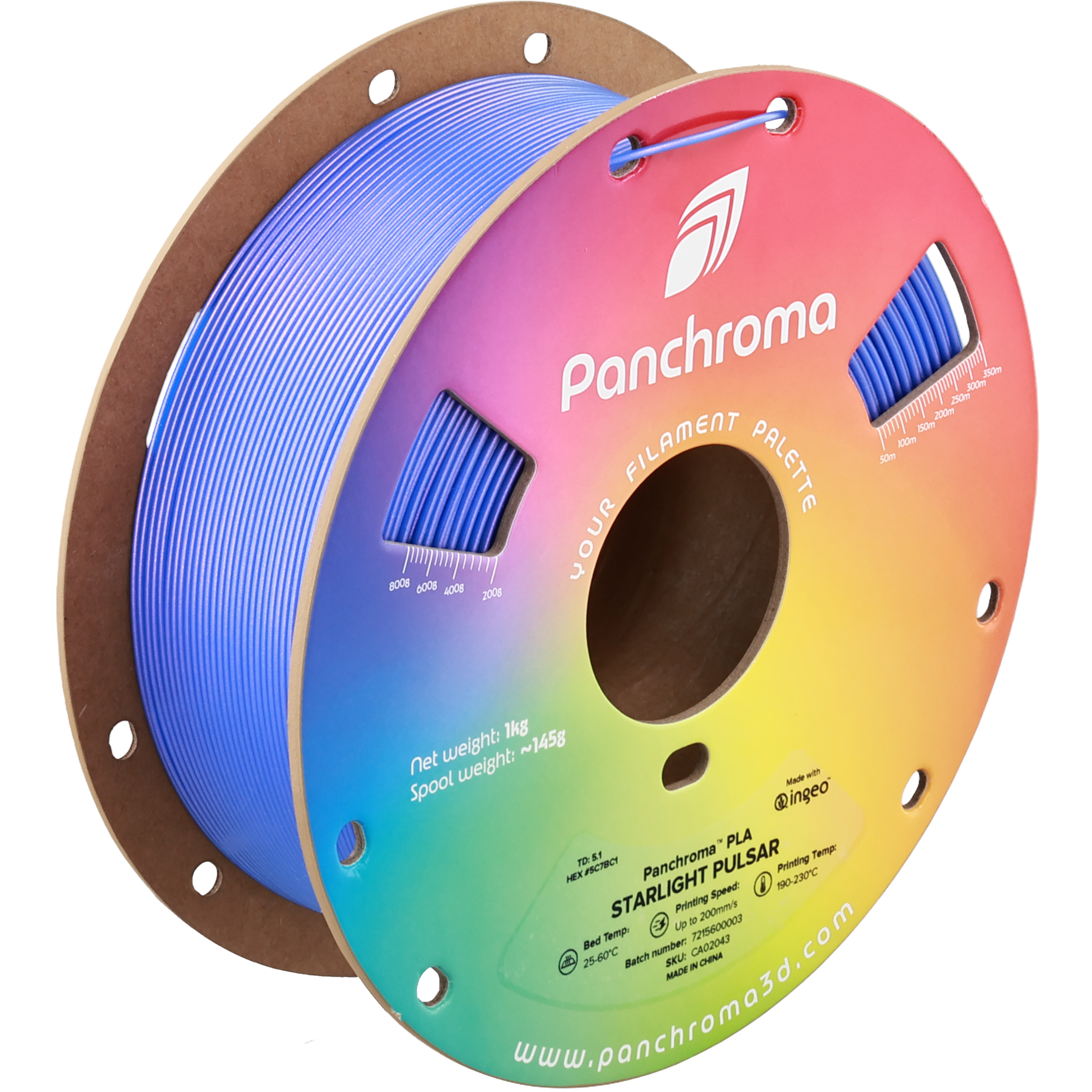 Panchroma™ Starlight PLA (Formerly PolyLite™ Starlight)