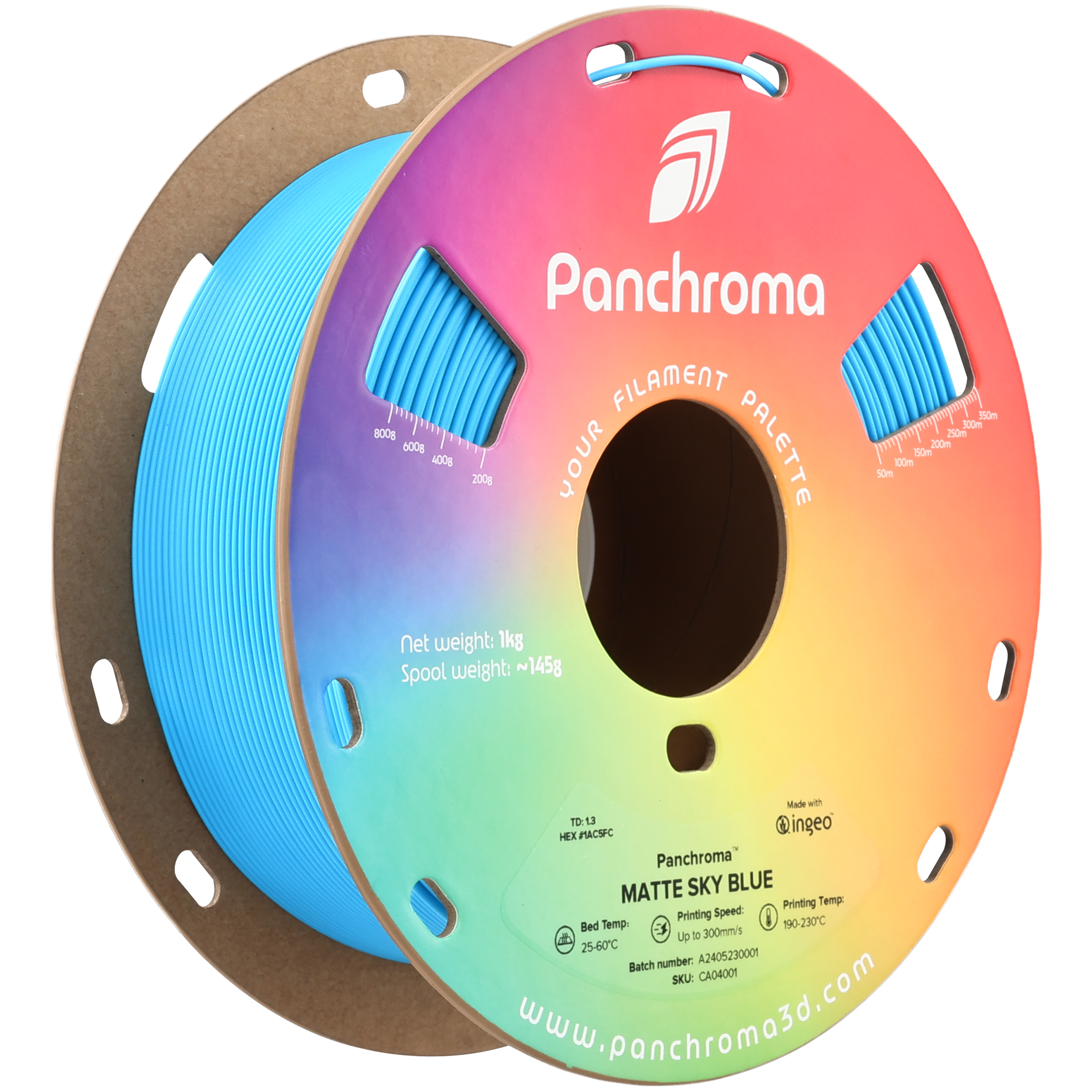 Panchroma™ Matte PLA (Formerly PolyTerra™ PLA)