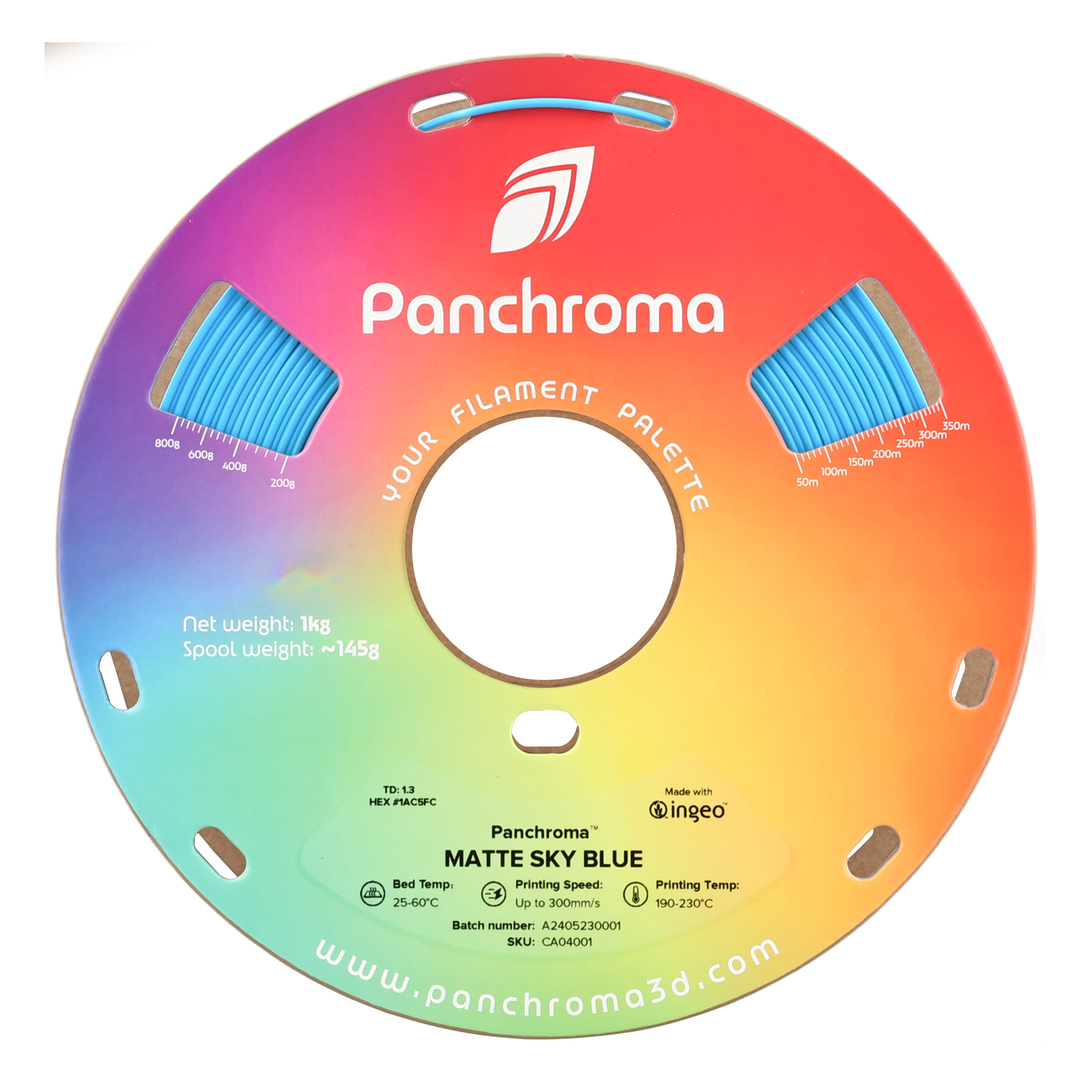 Panchroma™ Matte PLA (Formerly PolyTerra™ PLA)