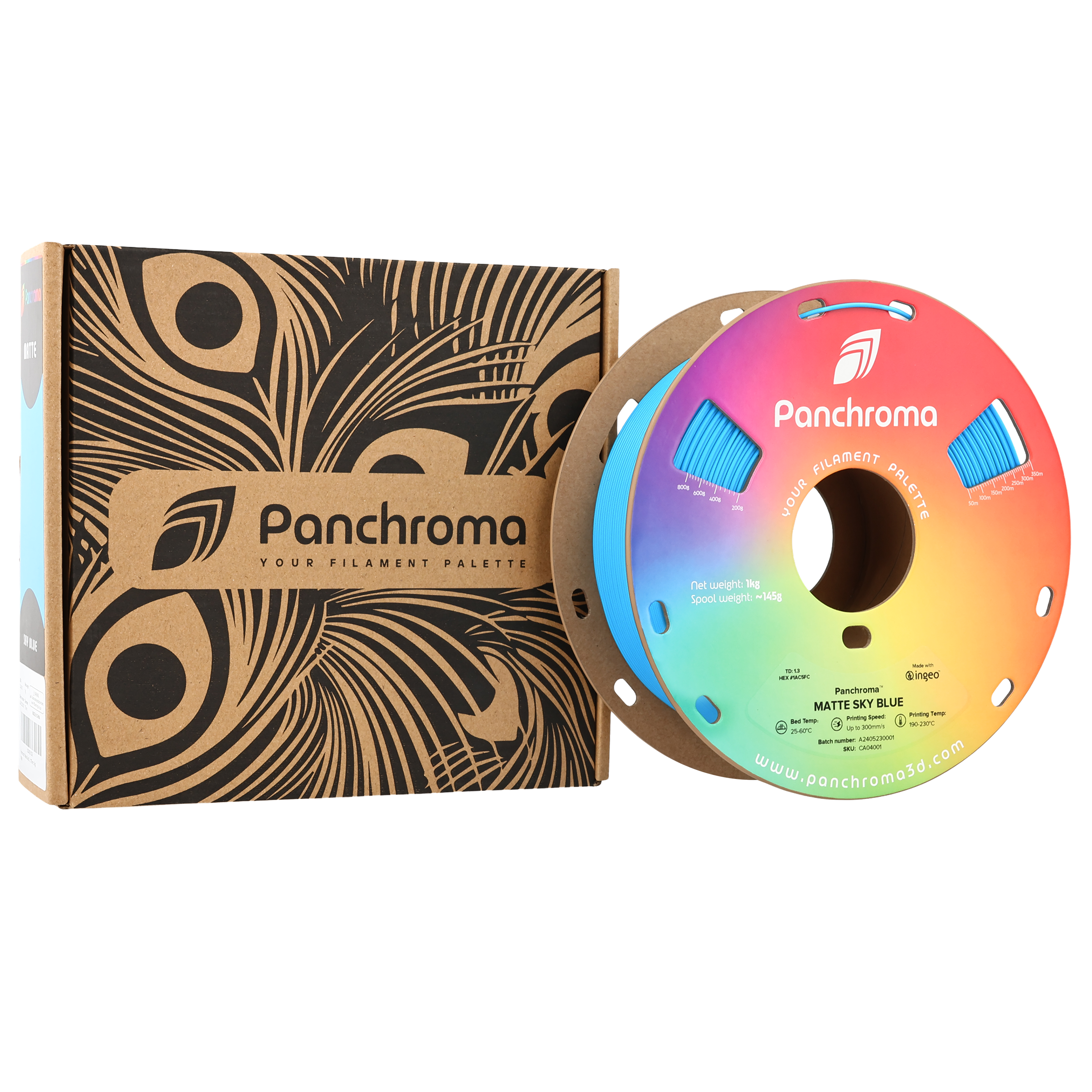 Panchroma™ Matte PLA (Formerly PolyTerra™ PLA)