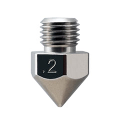 Plated Wear Resistant Nozzle for Creality CR-10S Pro/CR-10 MAX Original hotend ONLY (M6x.75mm Threads)