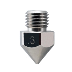 Plated Wear Resistant Nozzle for Creality CR-10S Pro/CR-10 MAX Original hotend ONLY (M6x.75mm Threads)