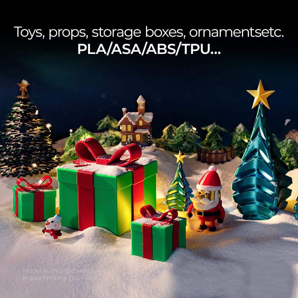 Creality K1C 3D Printer | Support Carbon Fiber