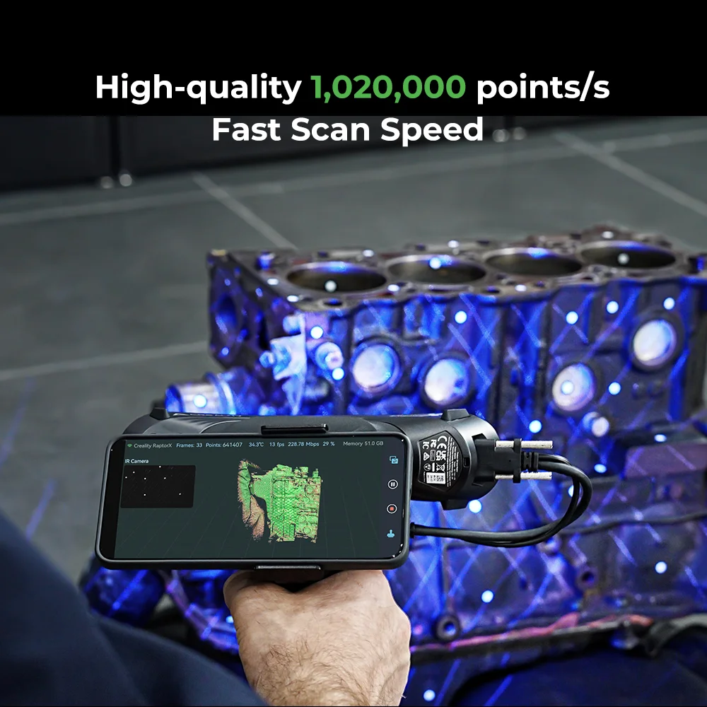 Creality CR-Scan RaptorX 3D Scanner