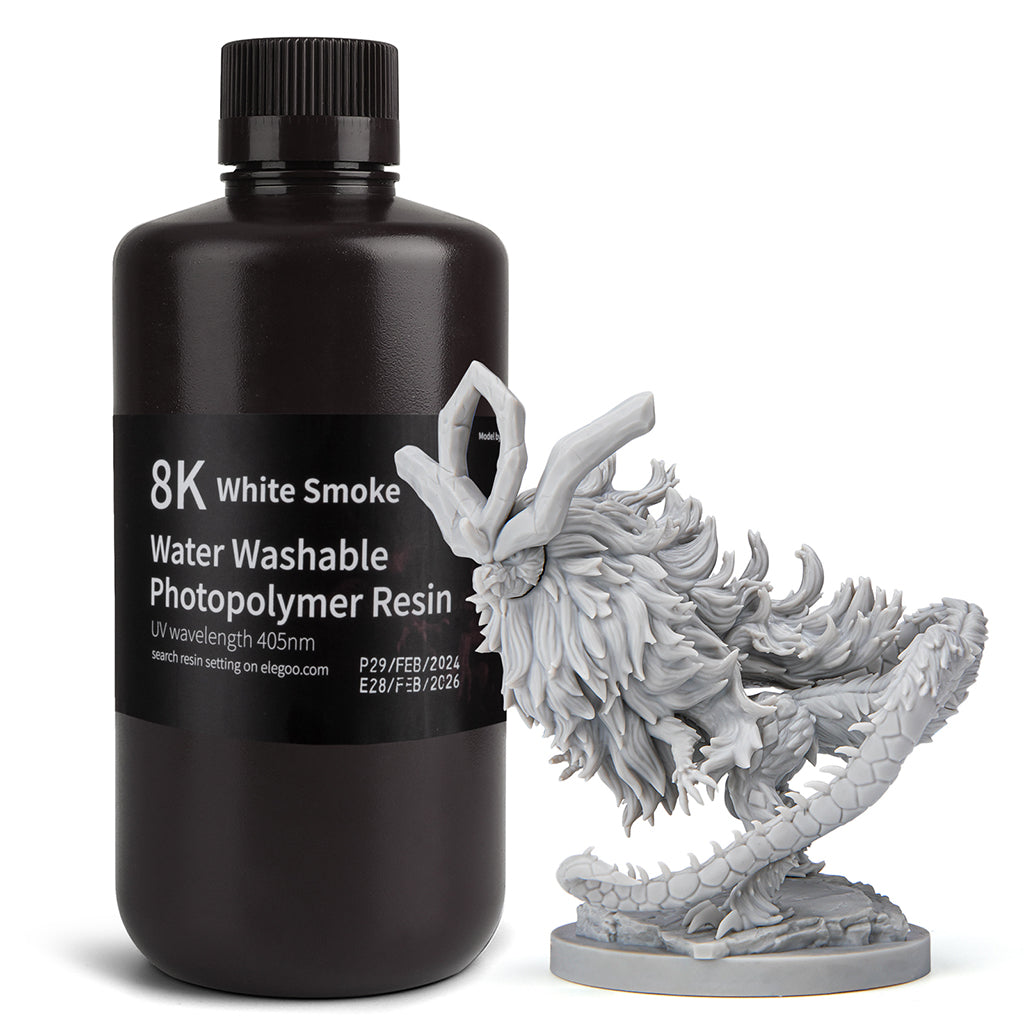 8K Water-Washable Resin
