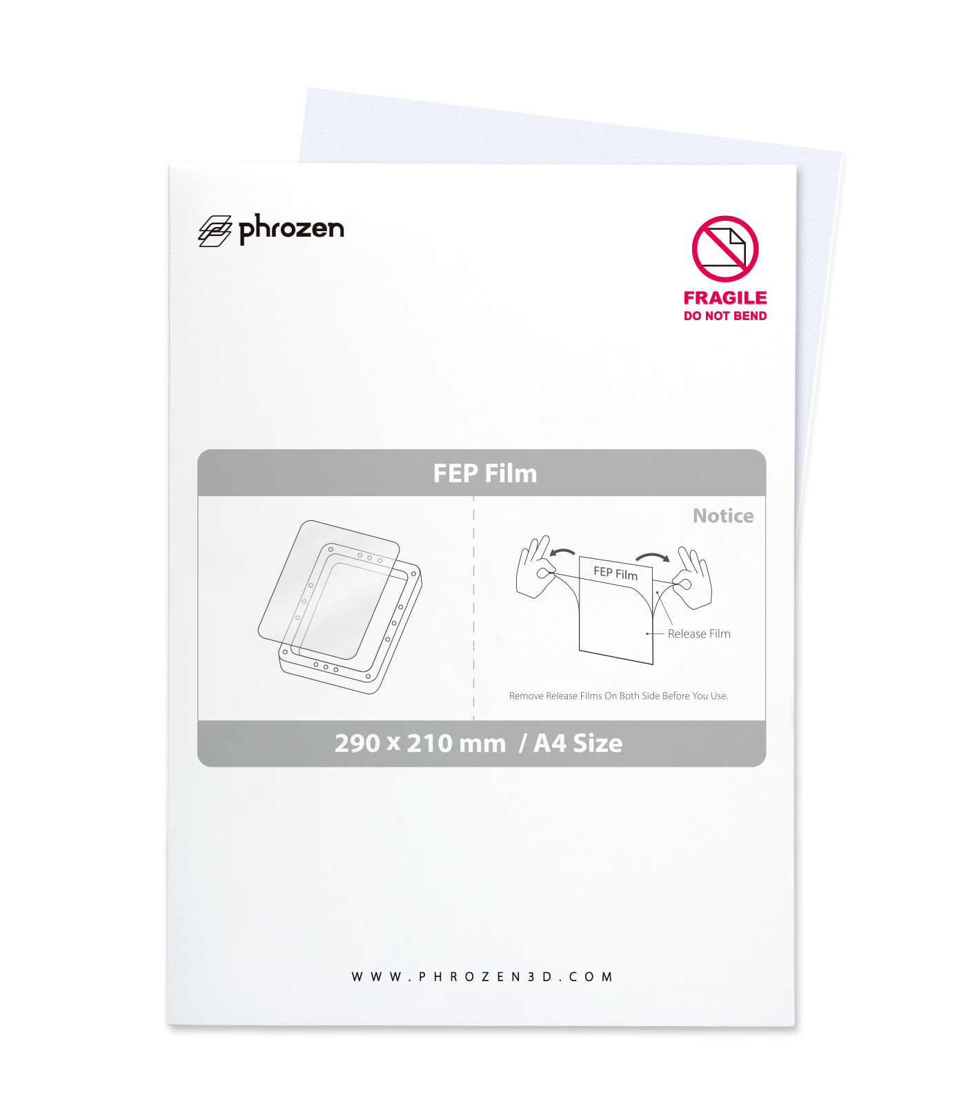Phrozen FEP Film (A4 / 210 x 290mm)