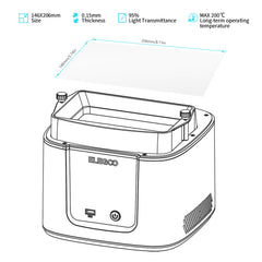 FEP Film for Mars 4/5/5 Ultra (5 Pcs)