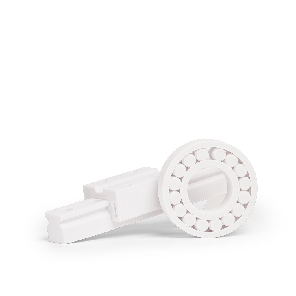 FIBERLOGY PETG+PTFE Sample Size 18-30g – Low Friction and High Durability in 3D Printing, 1.75mm, 18-30g