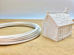 Fiberlogy PLA MINERAL Filament - Sample Size 20-45g (Sample) Satin Finish, High Detail, Precise for Artists and Unique Applications, 1.75mm