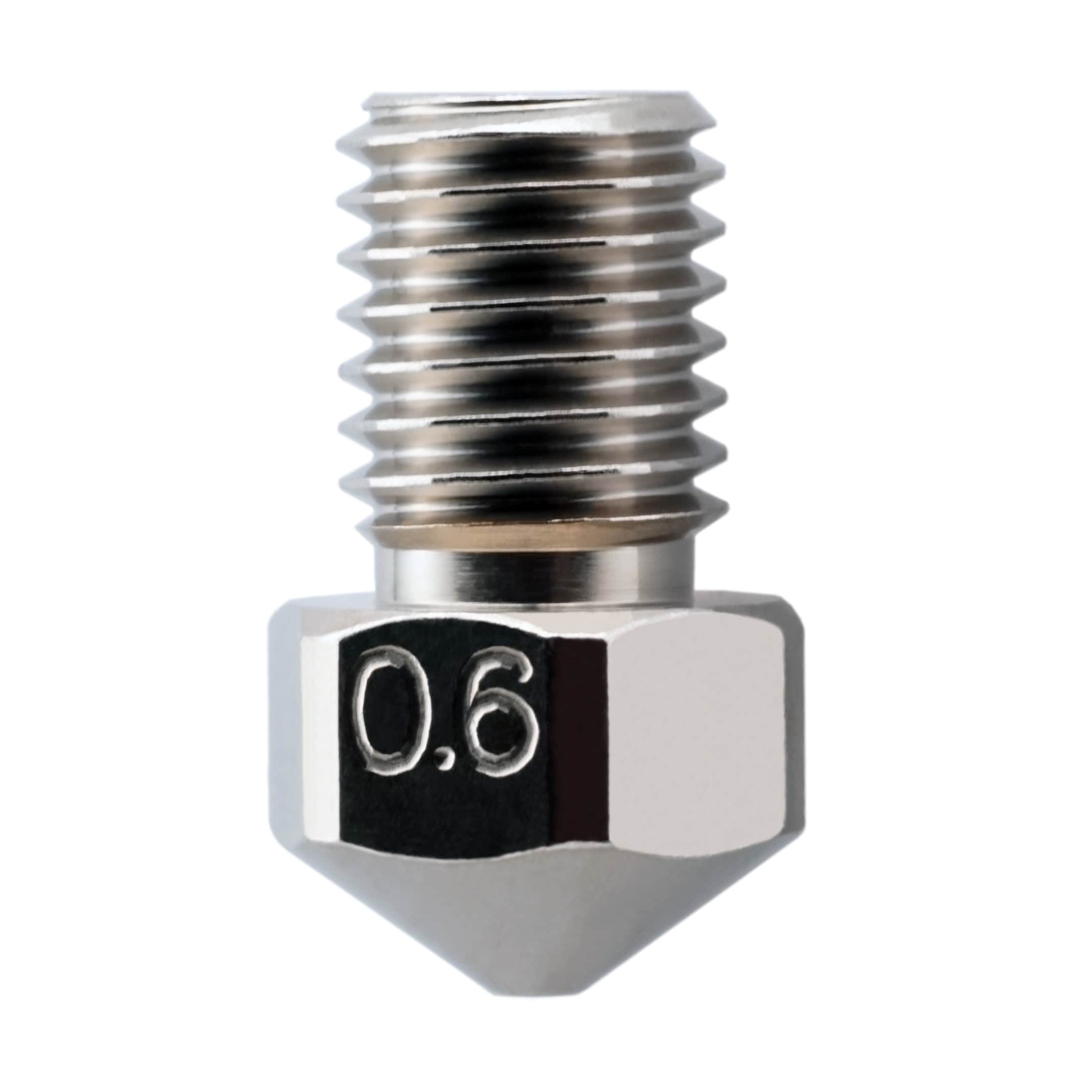 Micro Swiss Brass Plated Wear Resistant Nozzle for Flashforge Creator Pro 2 / Creator Max 2