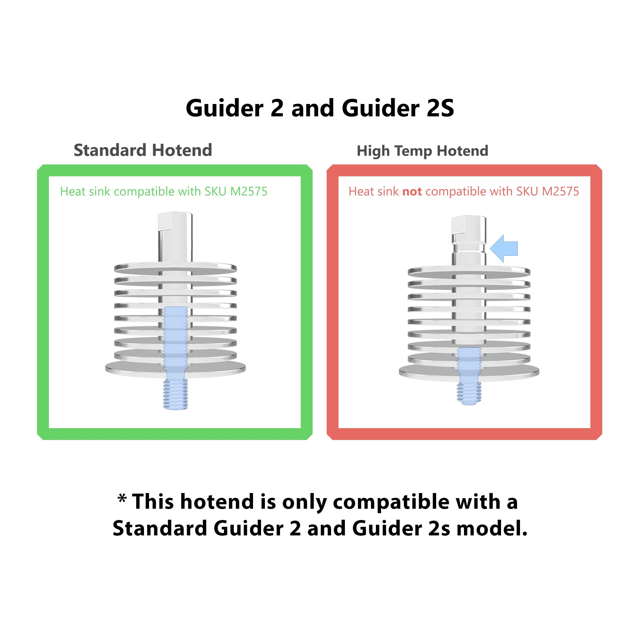 Micro Swiss All Metal Hotend Kit for Flashforge Finder / Inventor 2 / Guider 2 / 2S / Dremel 3D40