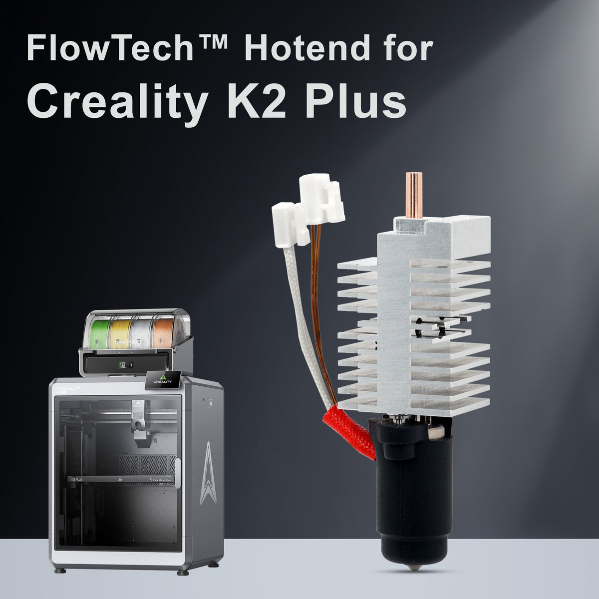 FlowTech™ Hotend for Creality K2 / K2 Plus