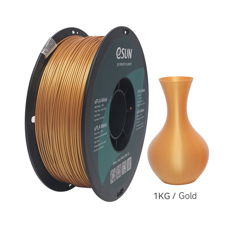 eSUN Metal PLA 1.75mm 3D Filament 1KG
