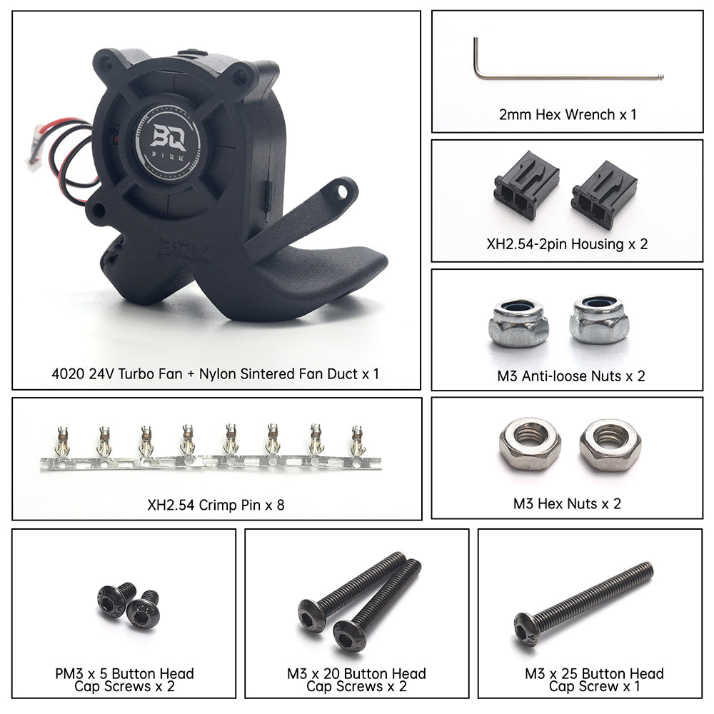 BIQU H2 V2S Extruder For B1 BX Ender 3/ 3 V2/5/6 CR6/10