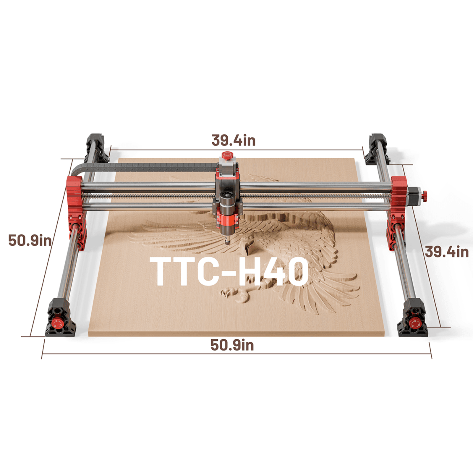 Twotrees TTC-H40/H80 CNC Router Machine