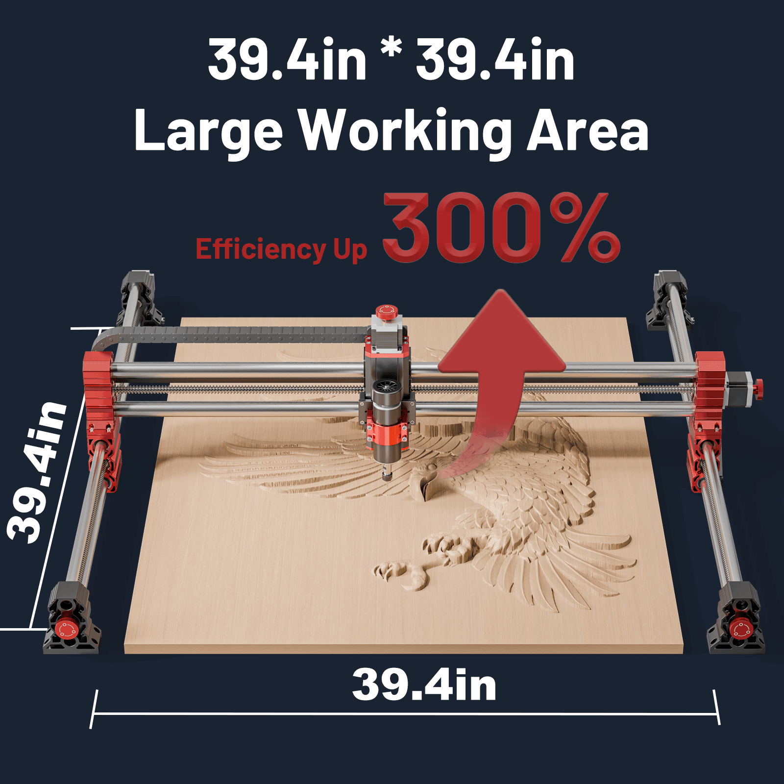 Twotrees TTC-H40/H80 CNC Router Machine