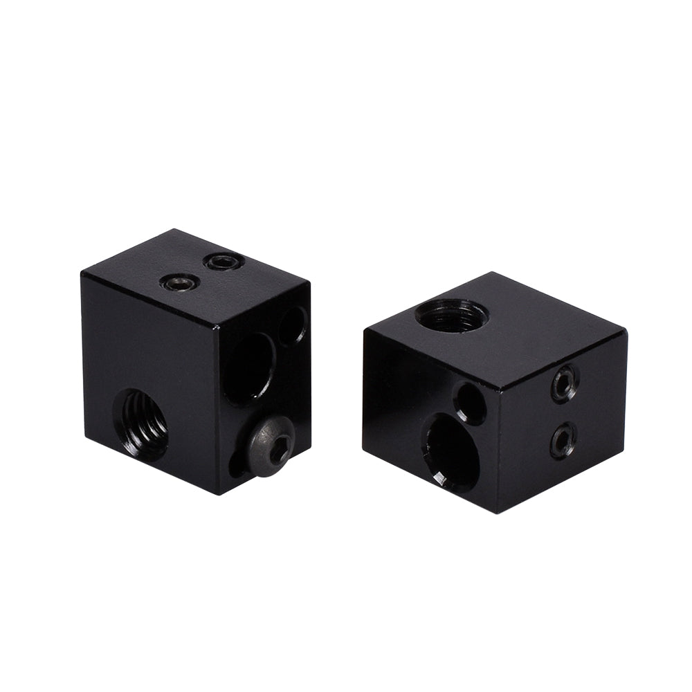 V5 Heater Block Aluminum Block V5 Silicone Sock 3D Printer Parts Fit J-head Hotend Bowden Extruder To Thermistor