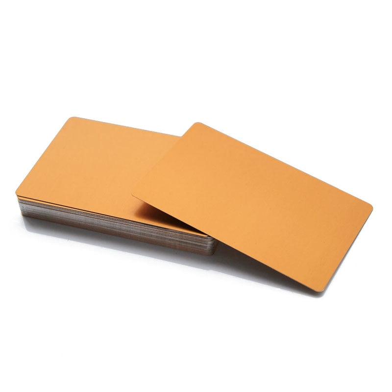 Twotrees Aluminum Alloy Blank Cards | 300 PCS | 0.2mm(Buy 2 Get 1 Free)