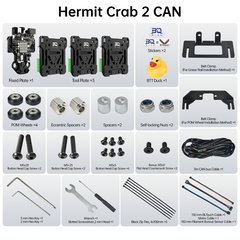 BIQU Hermit Crab V2.0 Quick Change Extruder Hotend Tool for 3D Printing