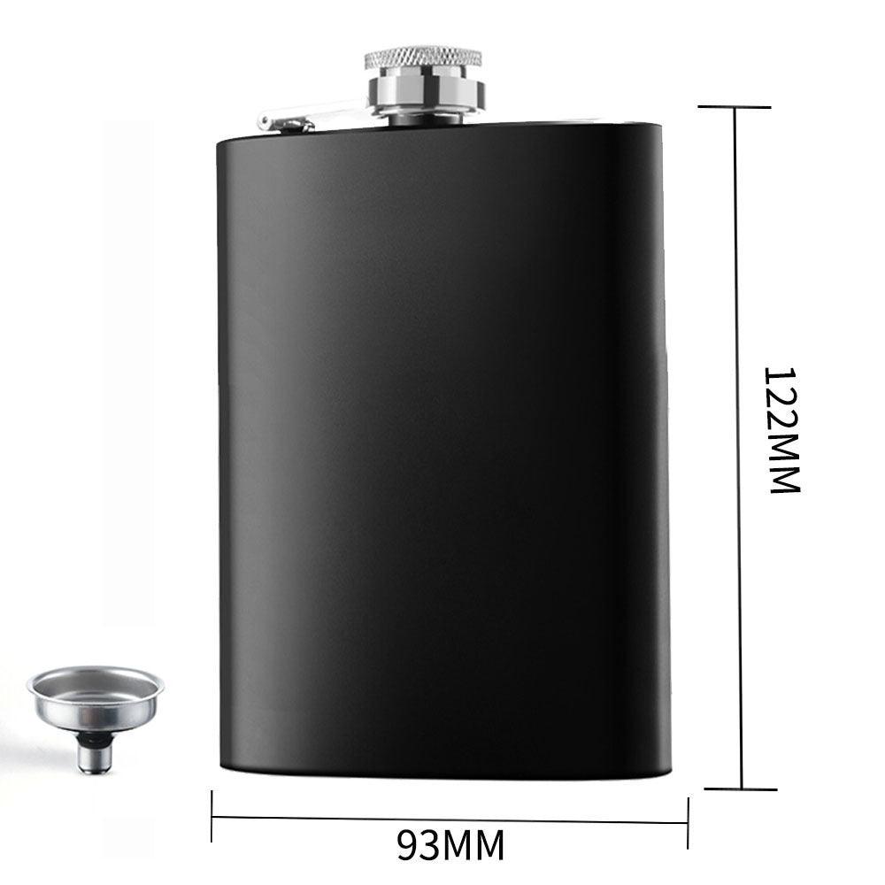 Twotrees 8 Packs 8OZ Stainless Steel Hip Flasks