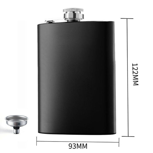 Twotrees 8 Packs 8OZ Stainless Steel Hip Flasks