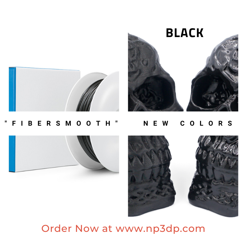 New Fiberlogy FiberSmooth Filament Sample size (25-45g) - Professional Easy to Smooth PVB 3D Printing Material 1.75mm