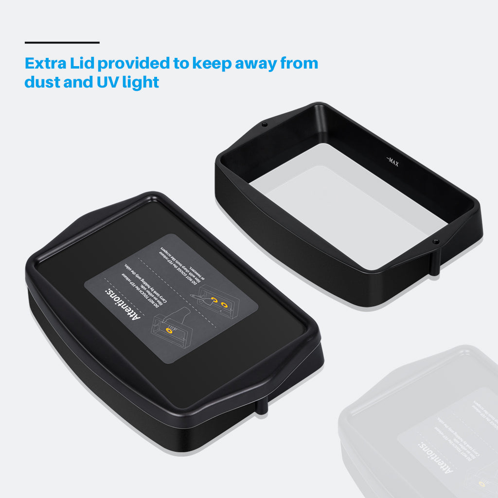 Metal Resin Tank for Mars 3 & Mars 3 Pro (2 Pcs)