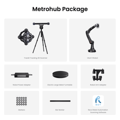 Revopoint Trackit: Optical Tracking 3D Scanner for Marker-free Scans