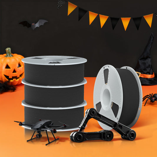 Nylon-12 Carbon Fiber (PA12-CF) 3D Printer Filament 1KG