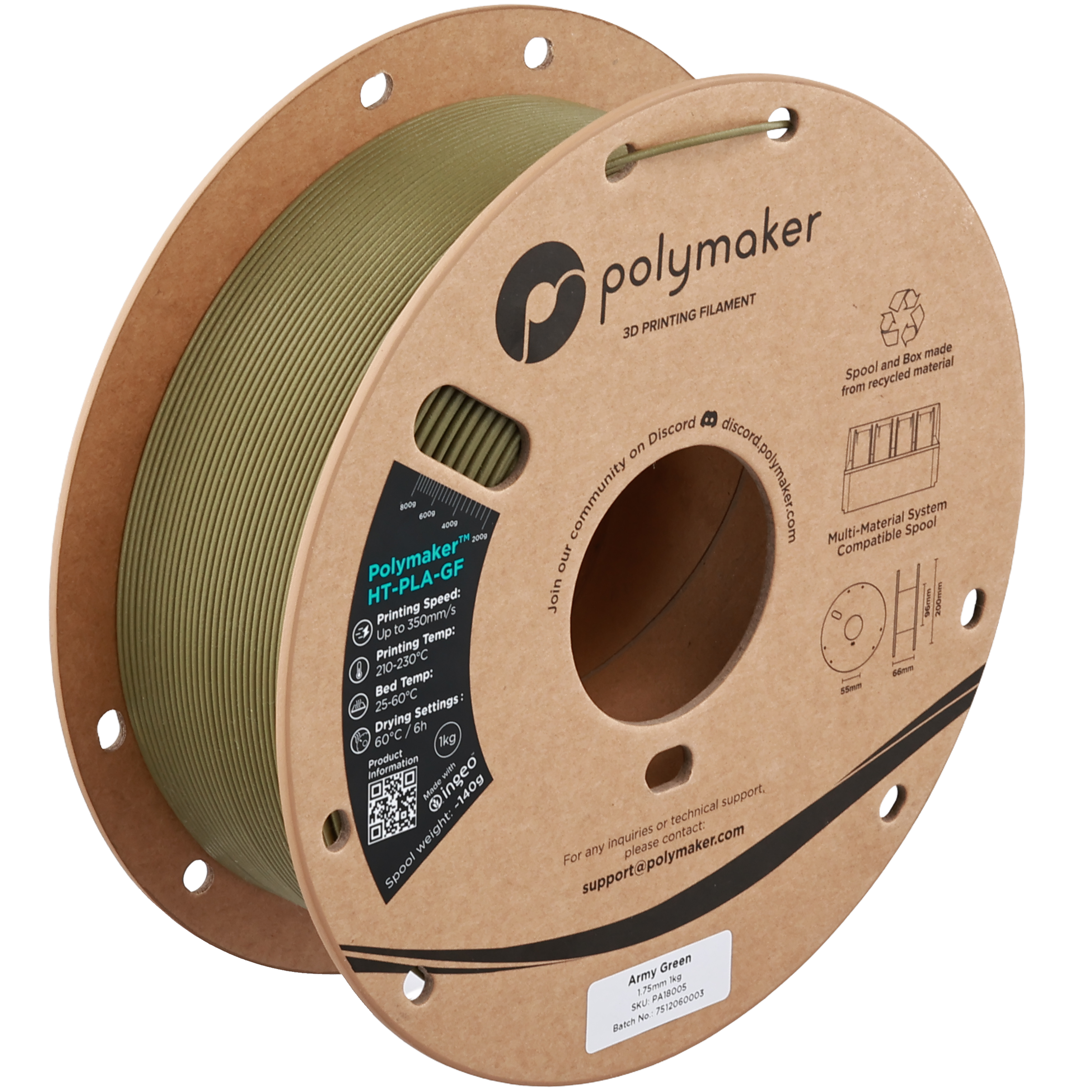 Polymaker™ HT-PLA-GF