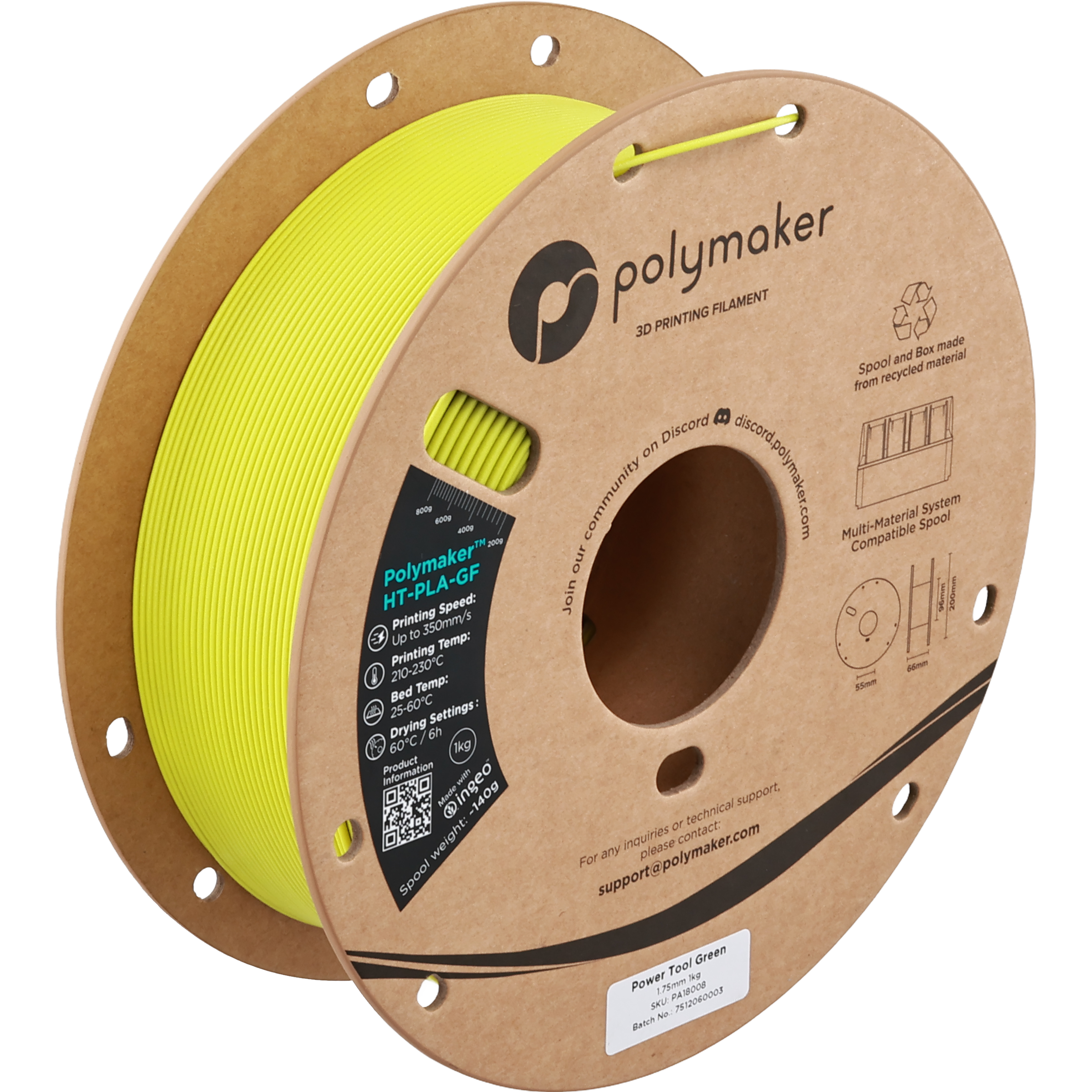 Polymaker™ HT-PLA-GF
