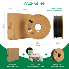 Panchroma™ Matte PLA (Formerly PolyTerra™ PLA)