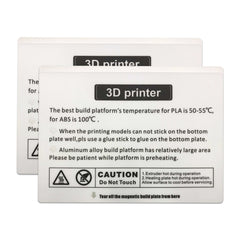 X-Plus Build Plate Sticker (2pcs)