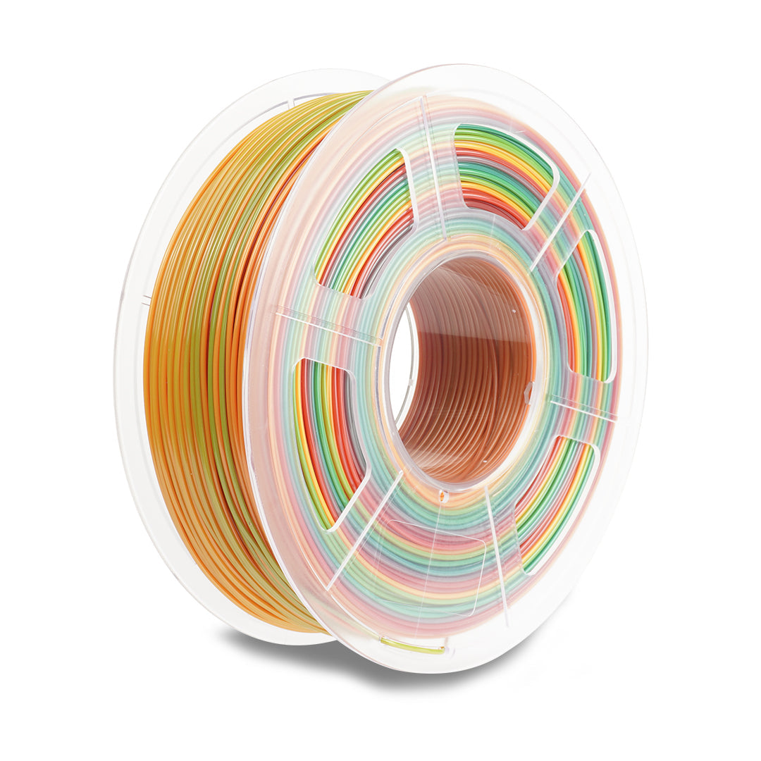[MOQ: 3KG] PLA, SILK, PETG Rainbow Filament 3D Printer Filament 1KG