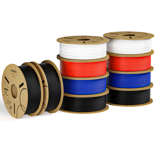PLA Filament 1.75mm 4 Colors 10KG
