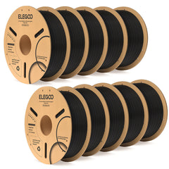 PLA Plus Filament 1.75mm Black 10KG