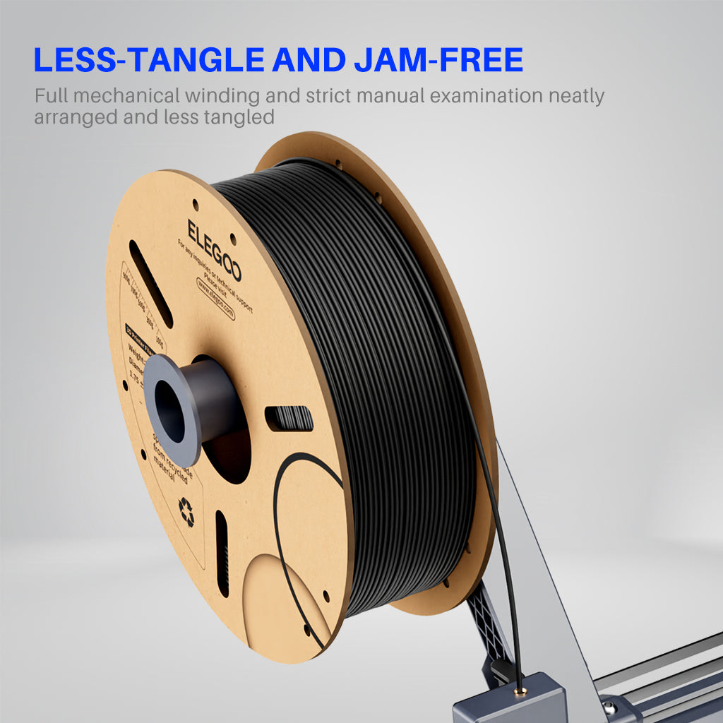 PLA Filament 1.75mm Black 10KG