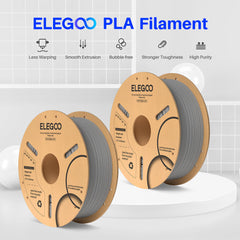 PLA Filament 1.75mm Grey 10KG
