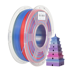 [MOQ: 3KG] PLA, SILK, PETG Rainbow Filament 3D Printer Filament 1KG