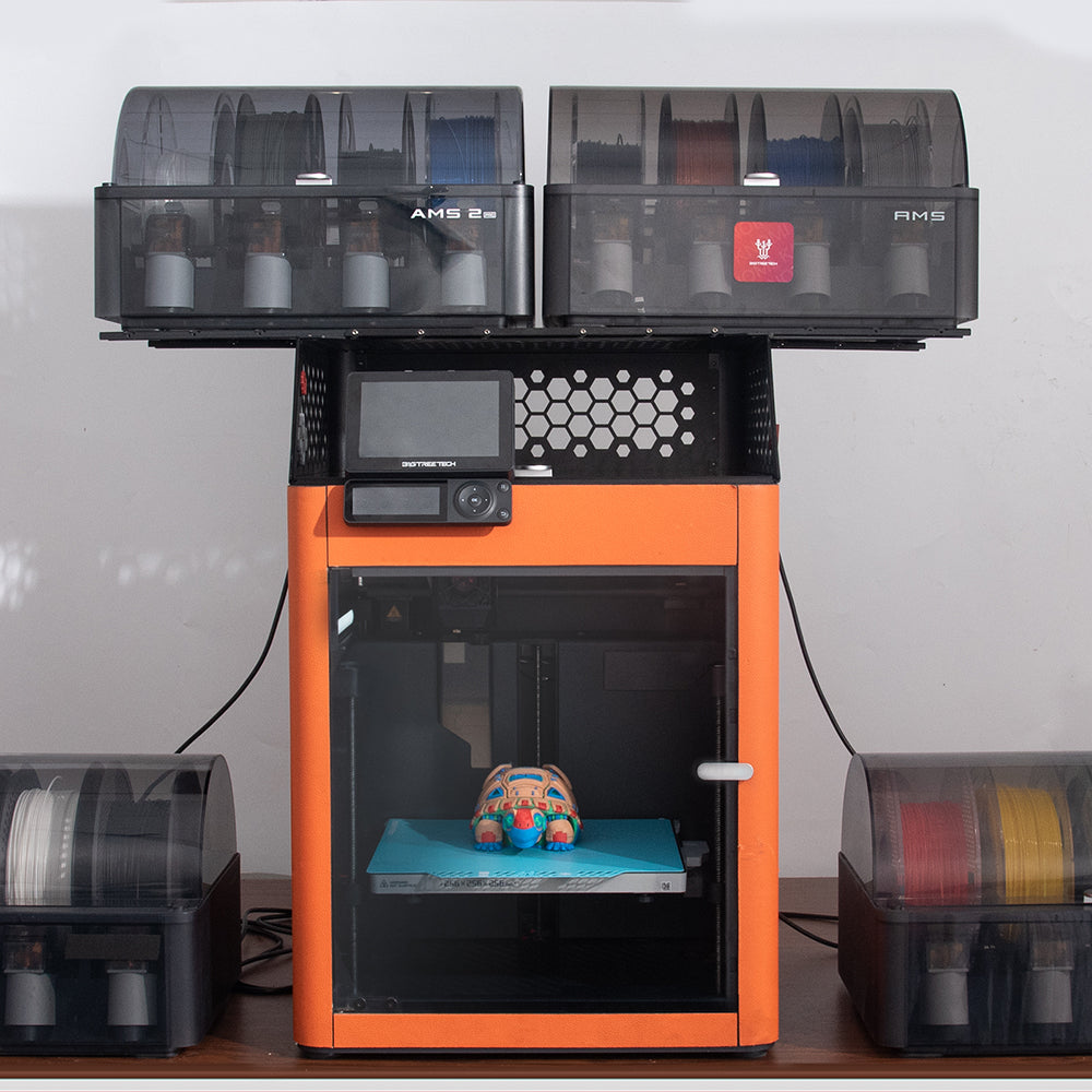 BIQU AMS Upgrades Multi Material Reliability Upgrades for Bambu Lab P1/X1 3D Printers with AMS Simple Plug and Play Installation