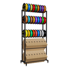 BIQU Panda Feed Rack Stackable Organizer for 3D Printing Filament Home Storage and Easy Installation