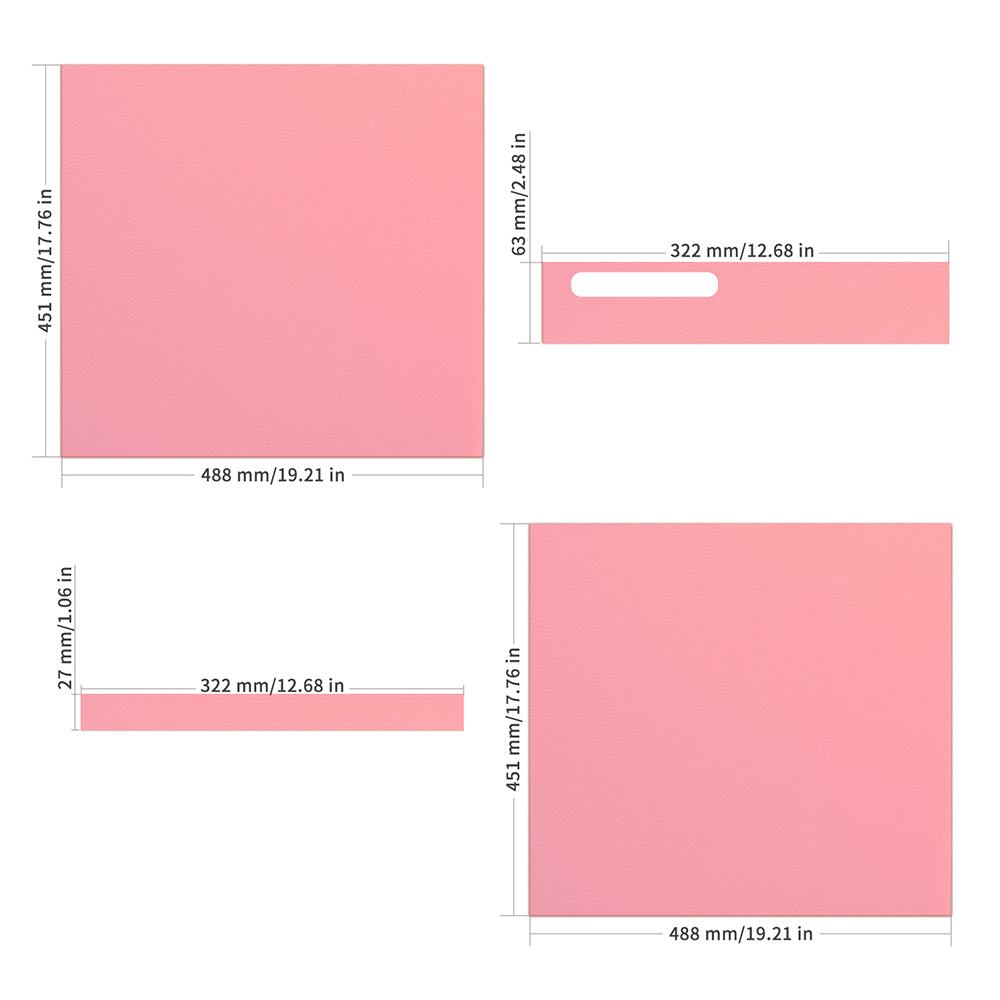 BIQU Panda Fur Protective Leather Wrap for P1S/X1C