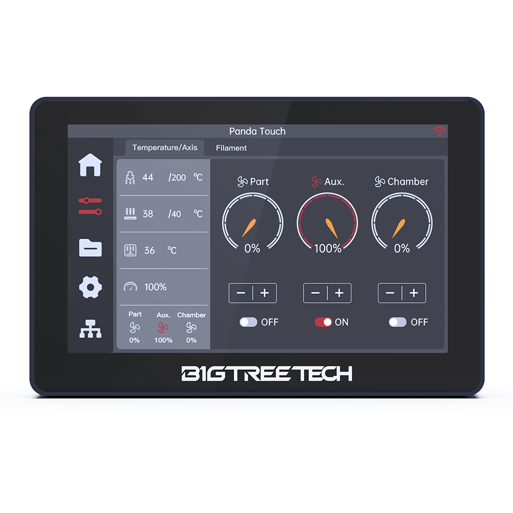 BIGTREETECH Panda Touch V1.1.1 - 5 Inch Touch Screen with Multi-Printer, Wireless Control For Bambu Lab X1, P1 and A1 Printers