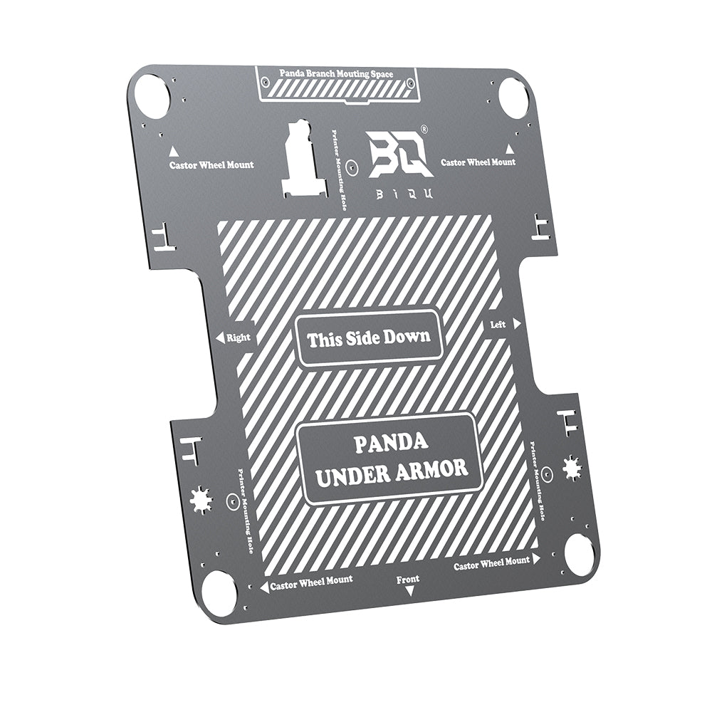 BIQU Panda Under Armor PX Aluminum Base Protective Strap Lightweight and Easy to Move Suitable for Bambu Lab P1/X1/H2D Series